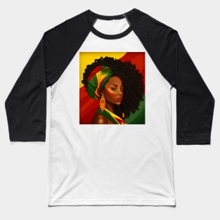 Black History Month Black Pride Distressed Design T-Shirt Baseball T-Shirt